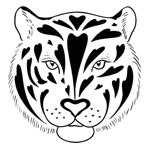 tigre abstrait tatouage booom tattoo